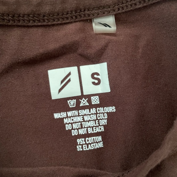 DOYOUEVEN Mark Drop Tee in Dark Brown Size Small - Picture 6 of 6